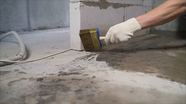 SJ Waterproofing Pros Waterproofing coverage map for Ansonia, OH and surrounding area